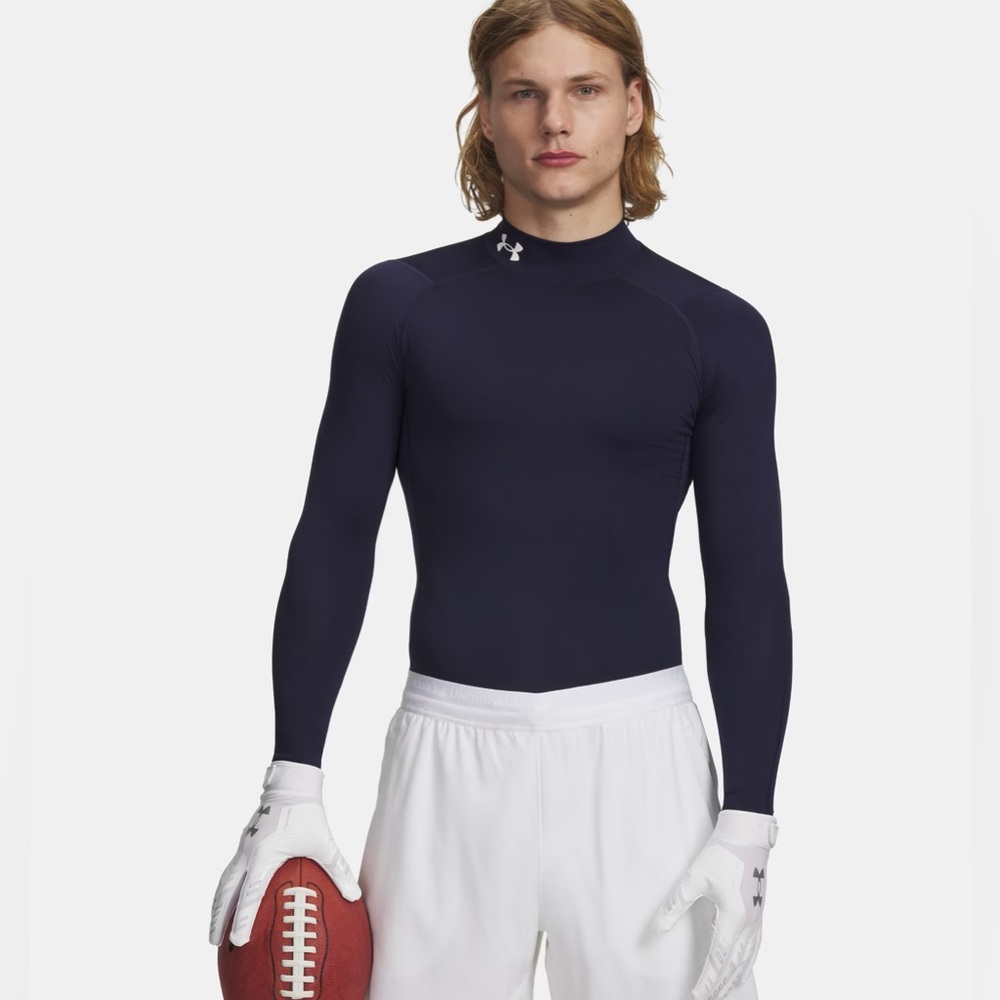 Under Armour Men's HeatGear Mock Neck Baselayer